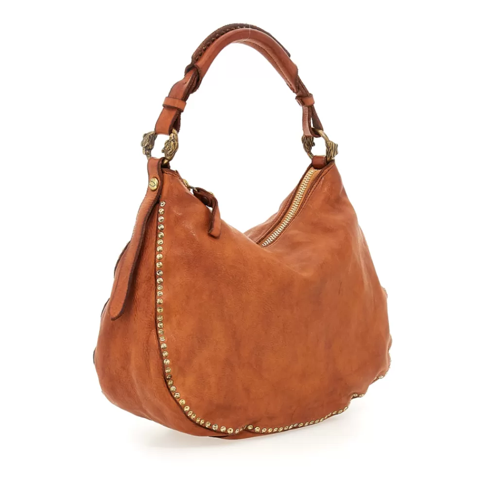 DAMEN Campomaggi Schultertaschen*Diana Cognac